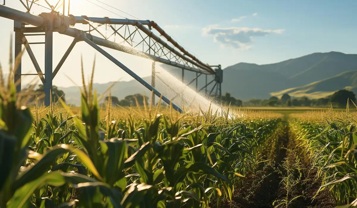 Solar powered water supply used for land restoration