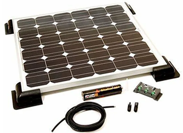 The Three Parts of a Motorhome Solar Battery Charging System