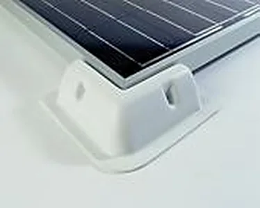 Solar Panel Corner Mount 150 mm White