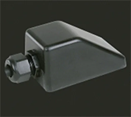 Solar Cable Entry Single Hole Black