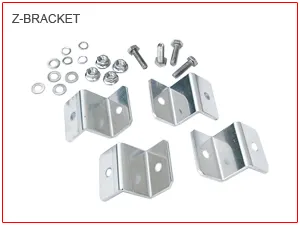 Z Mount RV Solar Panel Mounts