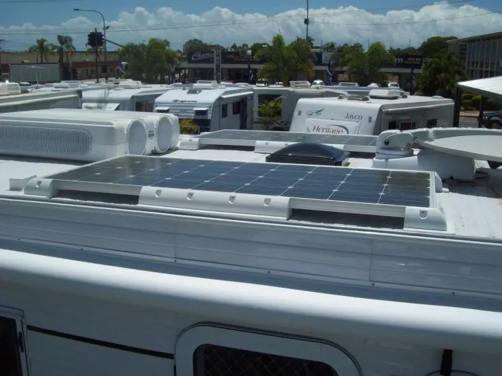 Solar Panel Long Side Mount (BS090018-W)