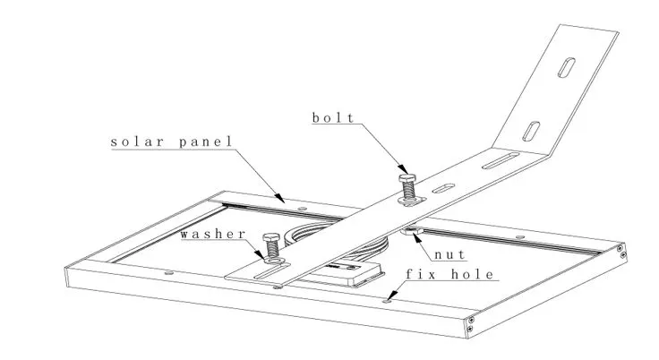 L-Style Bracket Pole Mount