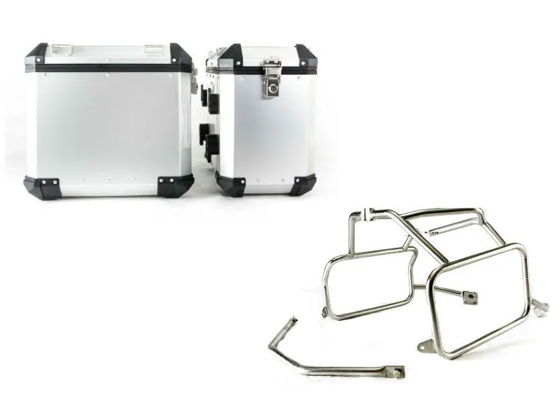 Brooks Pannier system (Left + Right Bags) Yamaha Super Tenere 1200XT with Mounting Racks
