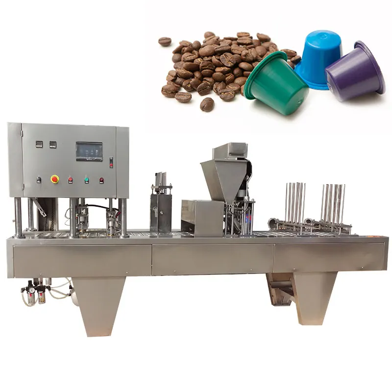 Linear Coffee Capsule Filling Sealing Machine