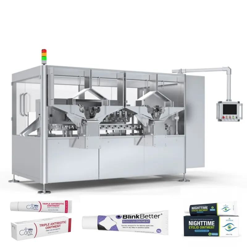Eye Ointment Tube Filling Sealing Machine