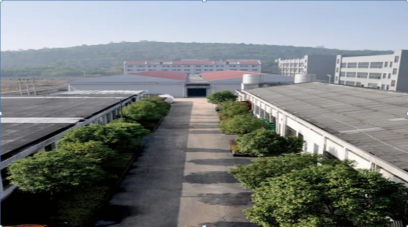 View of the plant where powder preparation pressing and sintering take place