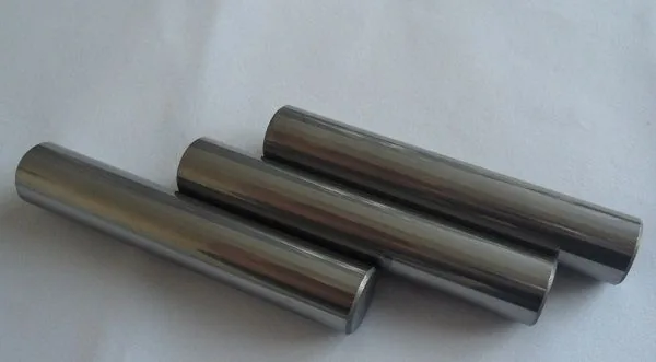 Carbide rods with chamfer prepared for brazing and fitting