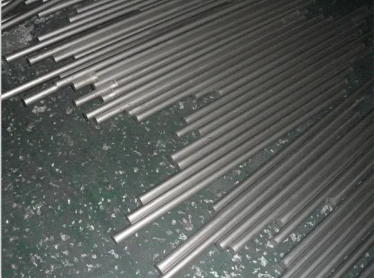 Sintered tungsten carbide rods before grinding