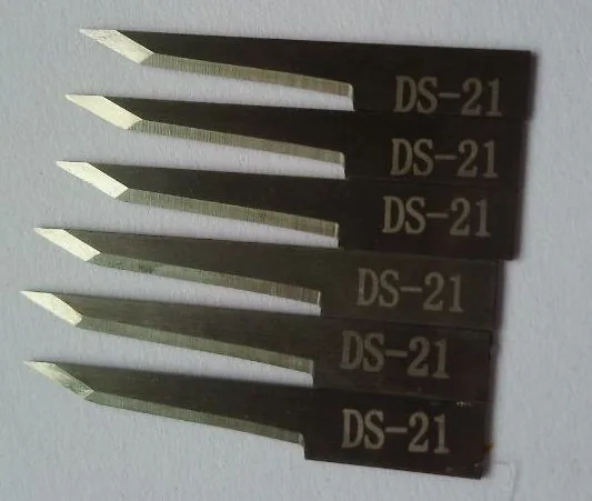 Marked carbide blade set produced to a repeat customer drawing