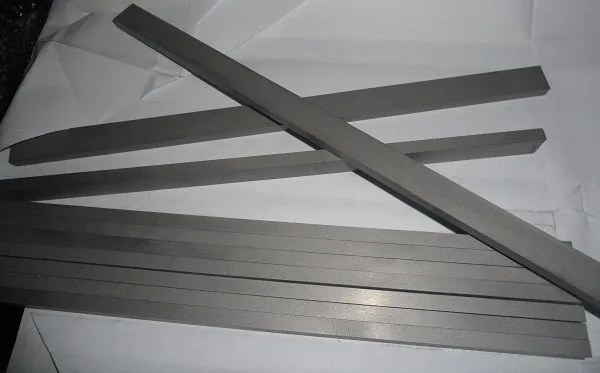 Tungsten Carbide Strips and Flat Blanks produced by Solarson Carbide