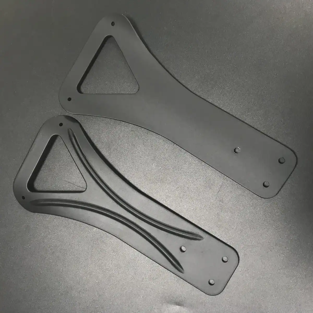 Carbon fiber structural arm prototype used for design verification