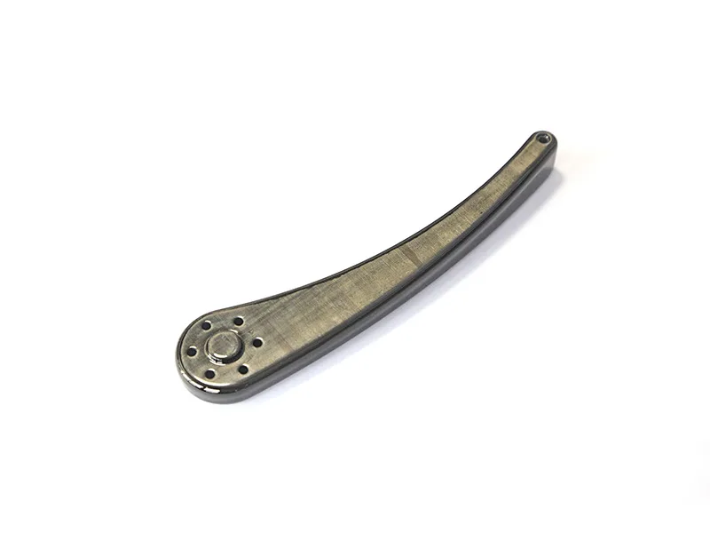 Carbon fiber structural arm prototype with a machined profile