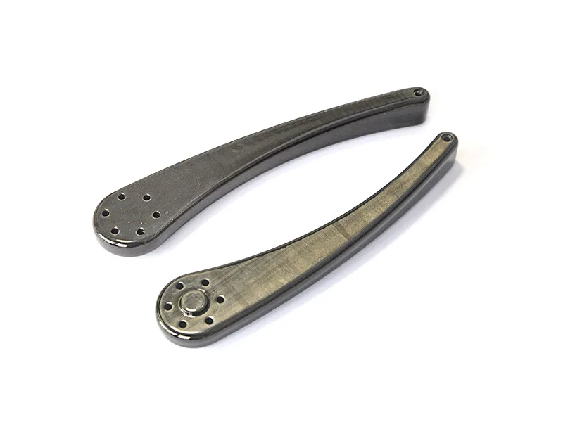 Carbon fiber structural arm prototype with a machined profile