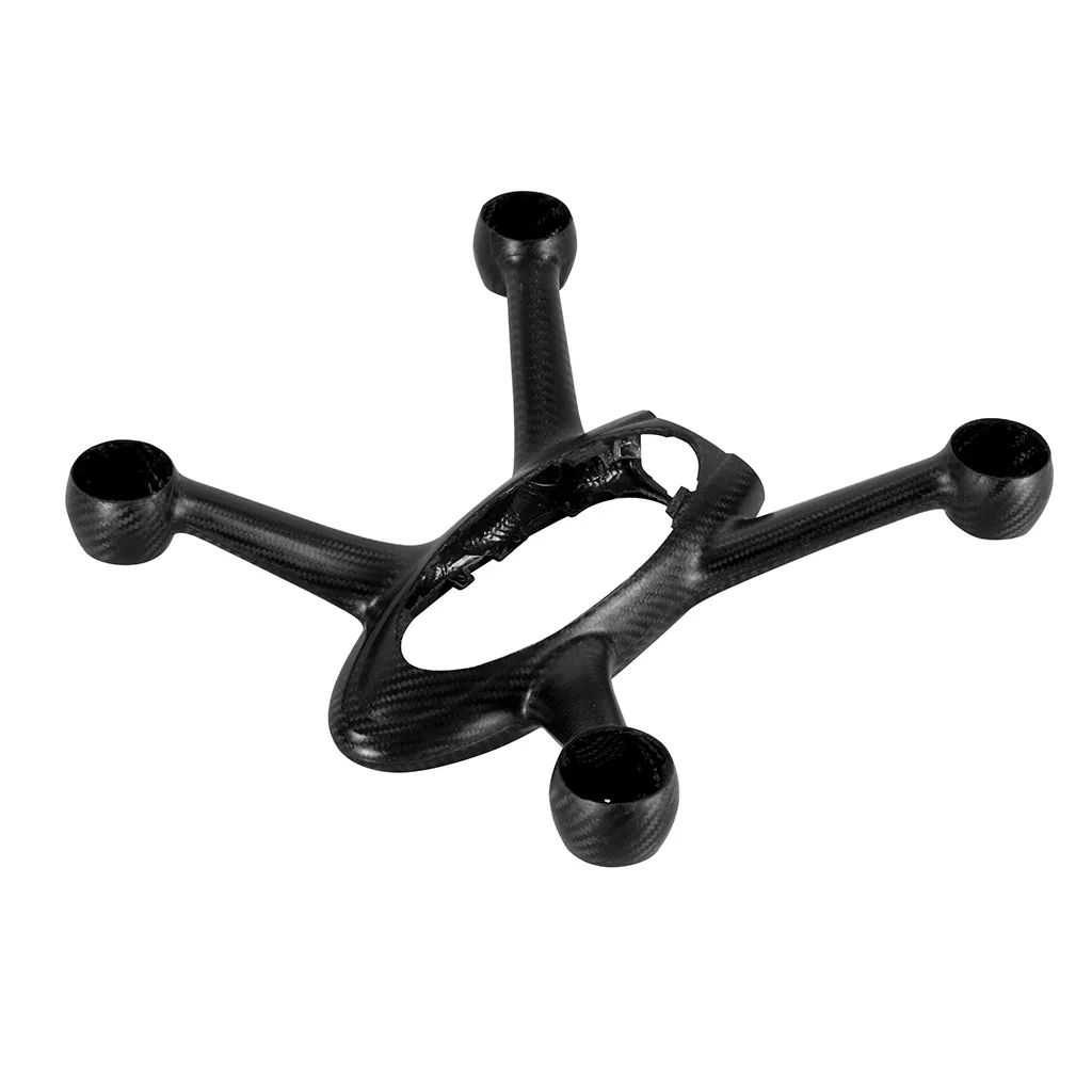 Carbon fiber drone frame with integrated arms and motor mounts