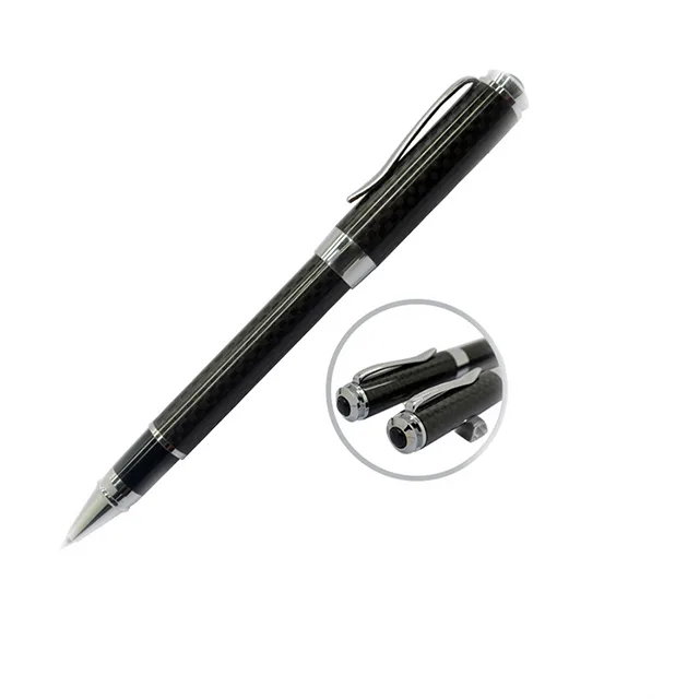 Carbon fiber gift items including card holders wallets and pens