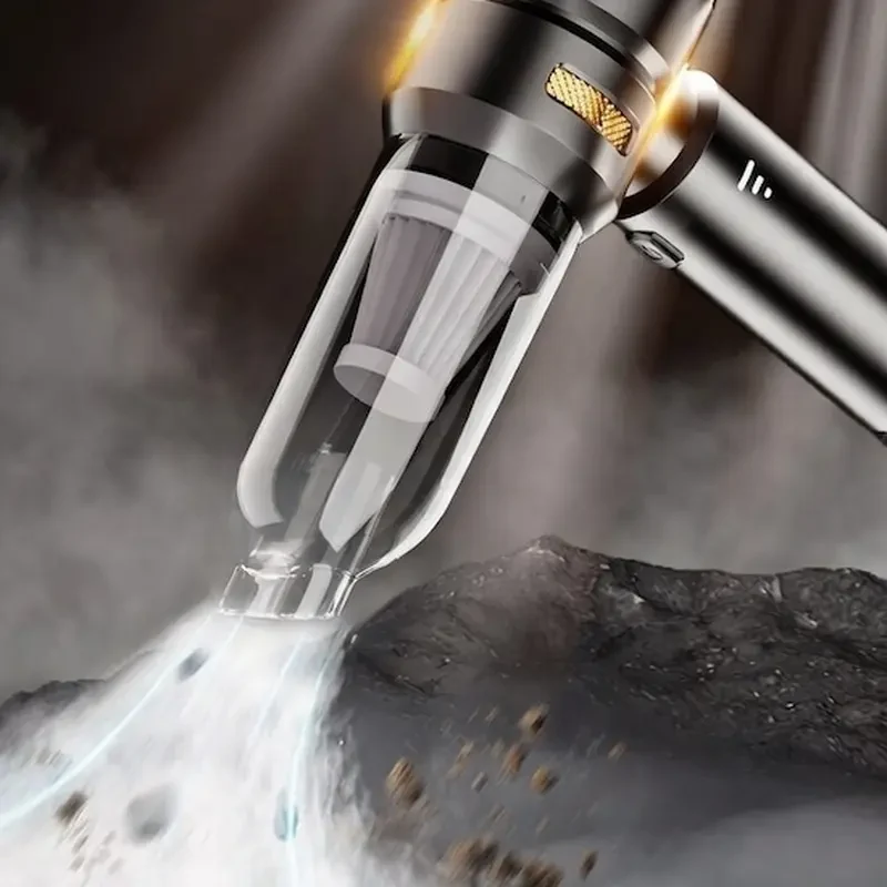 ST-6659 Plus R handheld body with dust cup and filter visible