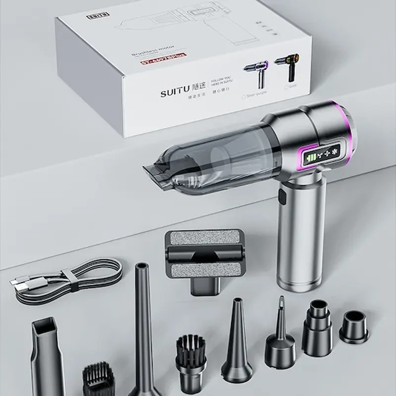 ST-6697 B Plus handheld body with transparent dust cup