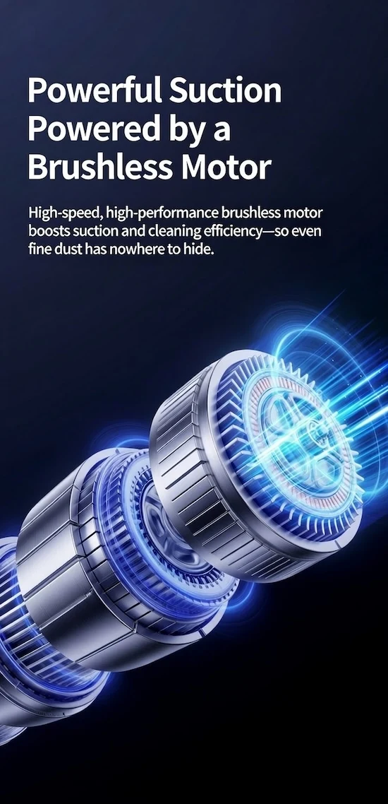 ST-126 Plus high-speed brushless motor assembly shown in cutaway