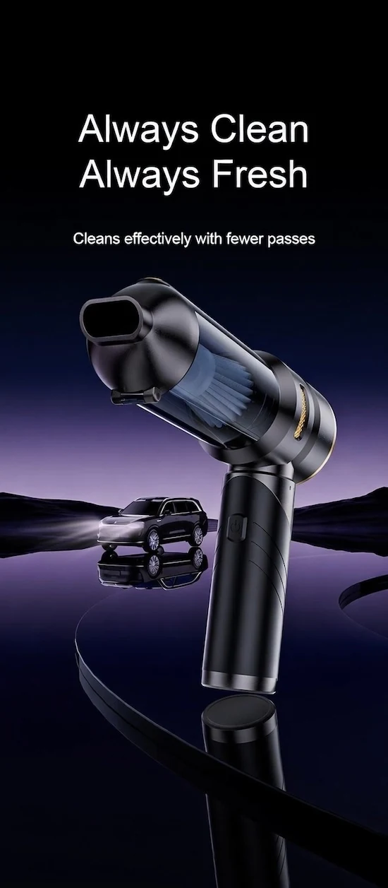 ST-6693 A Plus handheld car vacuum cleaner product view