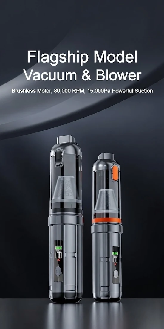 ST-6699 A Plus cordless handheld car vacuum cleaner product view