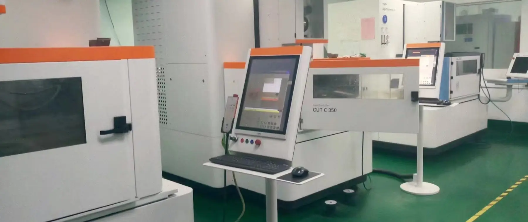 Wire cut EDM and CNC machines in the CB Magnetics tool room