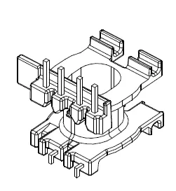 ATQ17 Bobbin 4+2 Pins - CB Magnetics