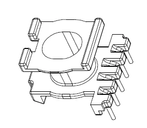 ATQ21 Bobbin 5+0 Pins - CB Magnetics