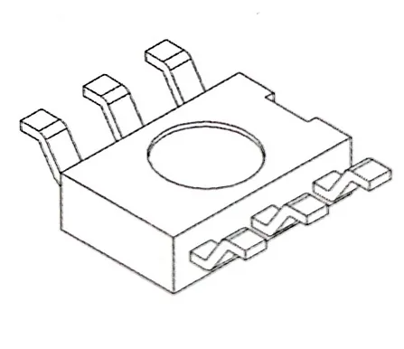 SMD Base DG107-6 - CB Magnetics