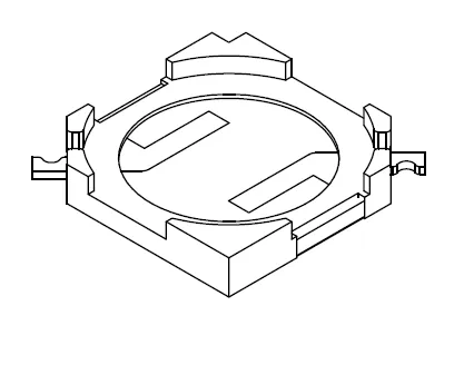 SMD Base 6.0X6.0mm of LCP Material - CB Magnetics