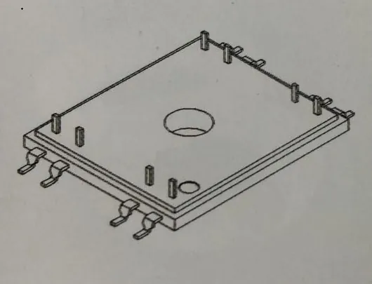 SMD Base DG581-8 - CB Magnetics