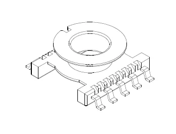 ER11.5 SMD Bobbin, 5+5 Pins - CB Magnetics