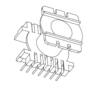 ER4901 Vertical bobbin with 14 Pins - CB Magnetics