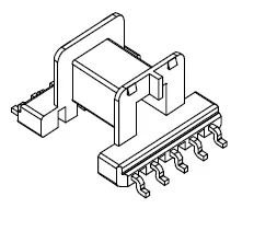 SMD EF12.6 BOBBIN WITH 10 GULL-WING PINS - CB Magnetics