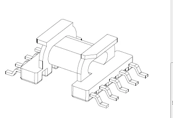 SMD EPC13 Bobbin, 5+5 Pins, 1 Section - CB Magnetics