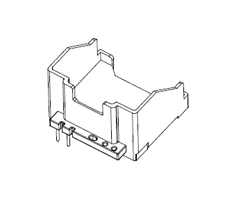 ATQ27 Bobbin 2+0Pins - CB Magnetics
