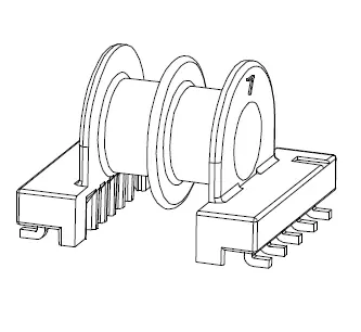 SMD EP13 Bobbin 2 Sections  5+5 Pins Type L - CB Magnetics
