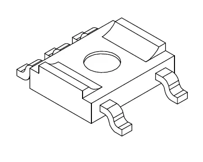 SMD Base 2.8X3.8mm 5P - CB Magnetics