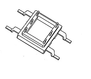 SMD BASE DG166-4 - CB Magnetics