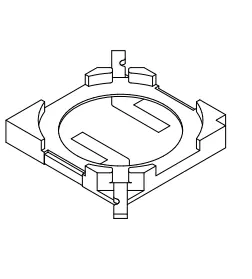 SMD Base DG186-2 - CB Magnetics
