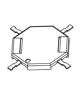 SMD BASE DR10  2PAD - CB Magnetics