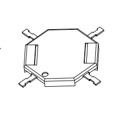 SMD Base DG396-4 - CB Magnetics
