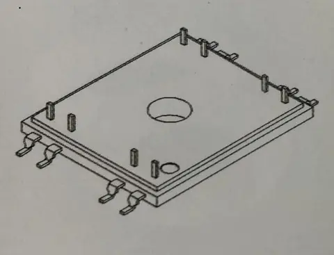 SMD Base DG581-8 - CB Magnetics