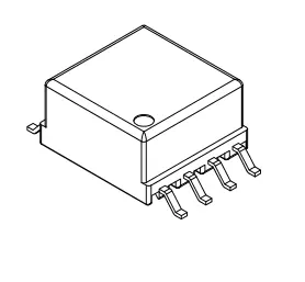 SMD Base DG765-8 - CB Magnetics