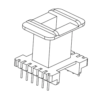 EE4220 Bobbin, Vertical, 6+6 Pins - CB Magnetics