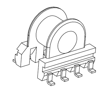 SMD EP7 Bobbin - CB Magnetics