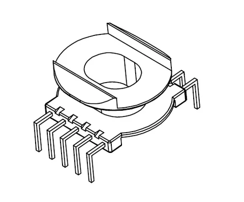 ER20 Vertical bobbin, 5+5 Pins - CB Magnetics