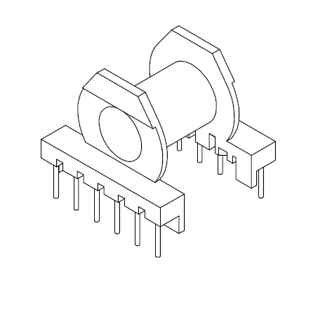 ER28 Horizontal bobbin with 12 Pins - CB Magnetics