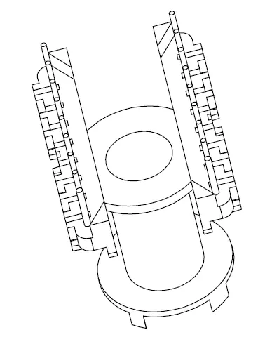 ER28 Vertical bobbin with 18 Pins - CB Magnetics