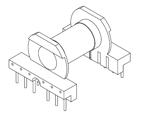 ER35 Horizontal bobbin with 12 Pins - CB Magnetics